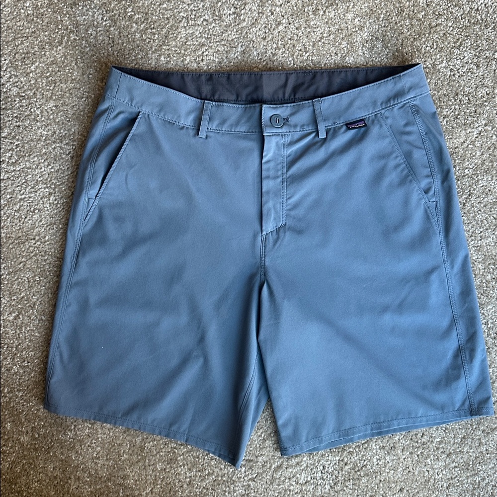 LIKE NEW Patagonia Steel Blue Hydro Series Boardshorts